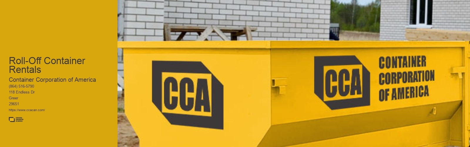 Roll-Off Container Rentals