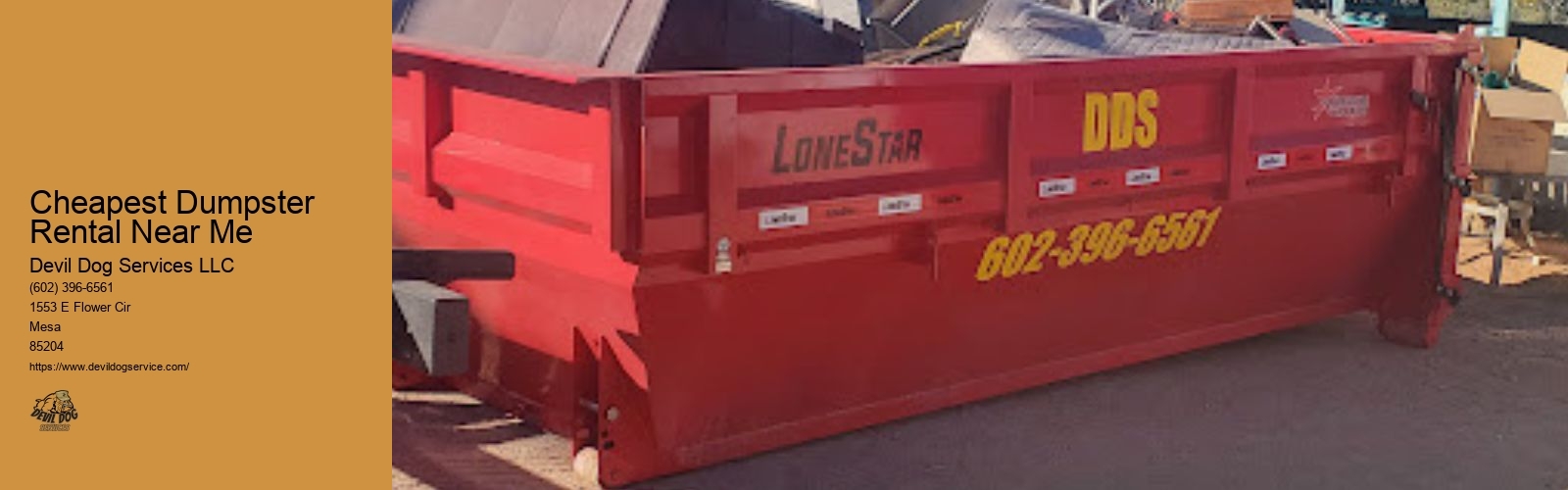 Cheapest Dumpster Rental Near Me