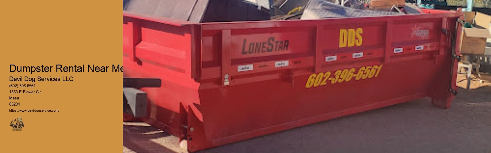 Dumpster Rental Near Me