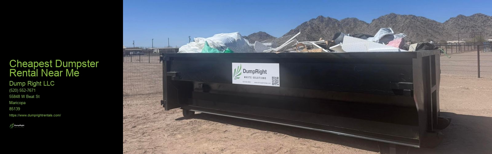 Cheapest Dumpster Rental Near Me