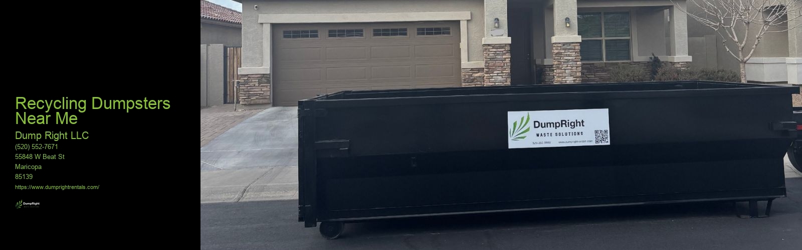 Recycling Dumpsters Near Me
