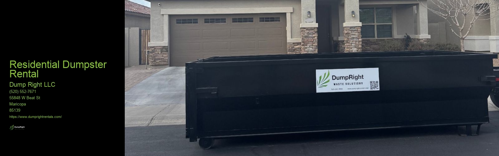 Residential Dumpster Rental
