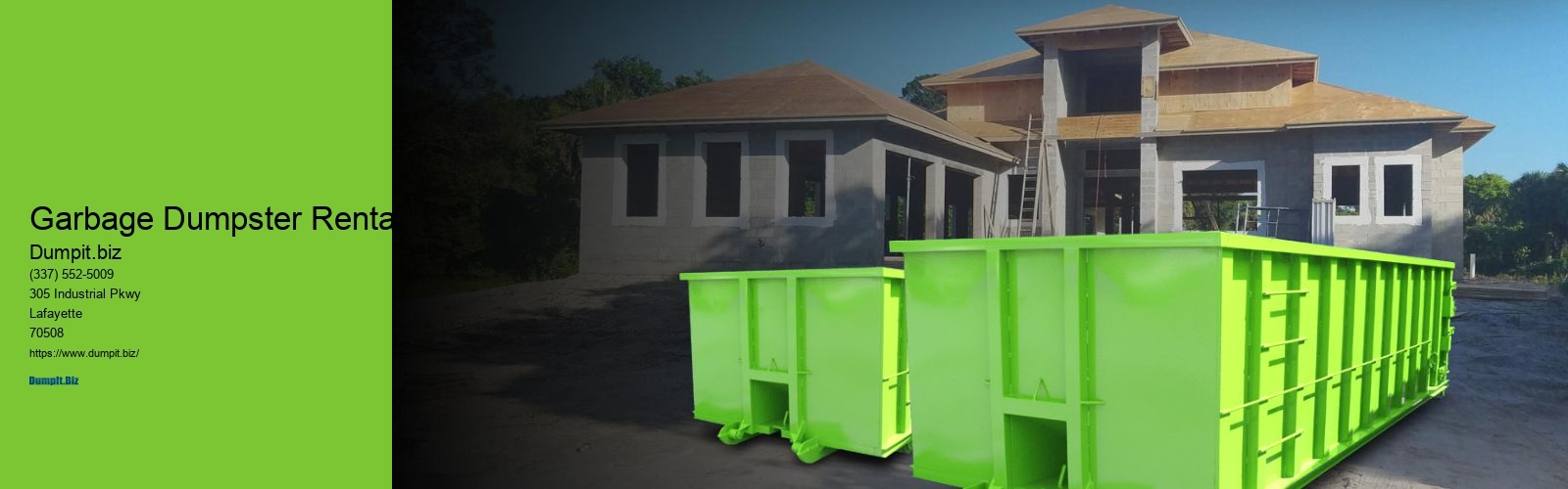 Garbage Dumpster Rental