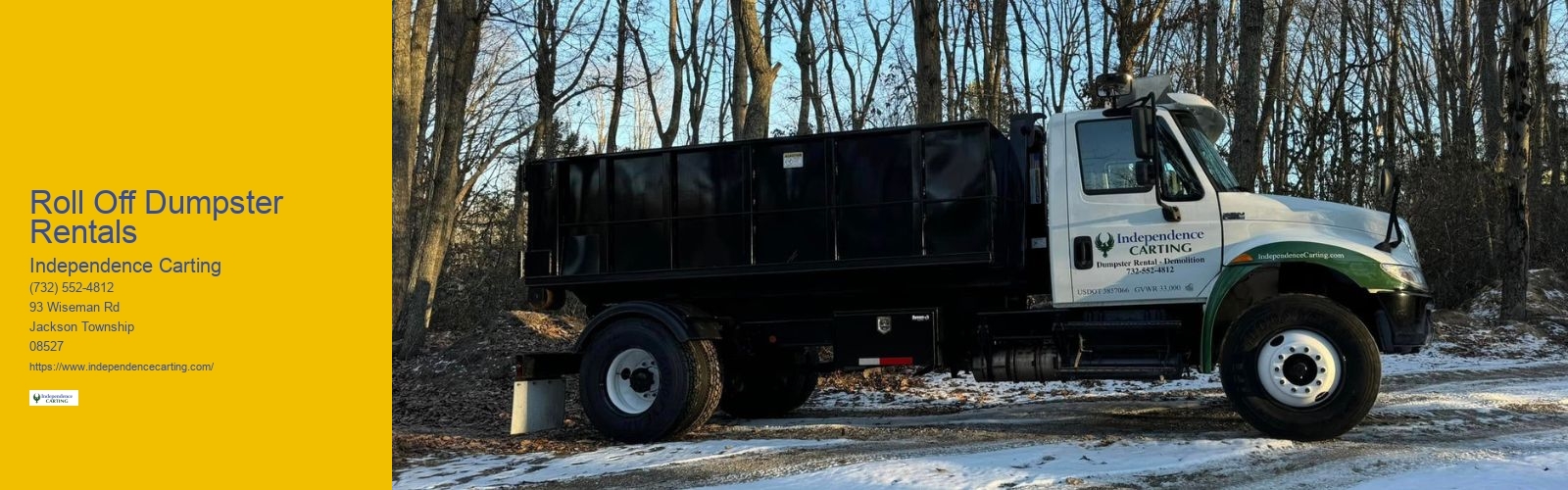 Roll Off Dumpster Rentals