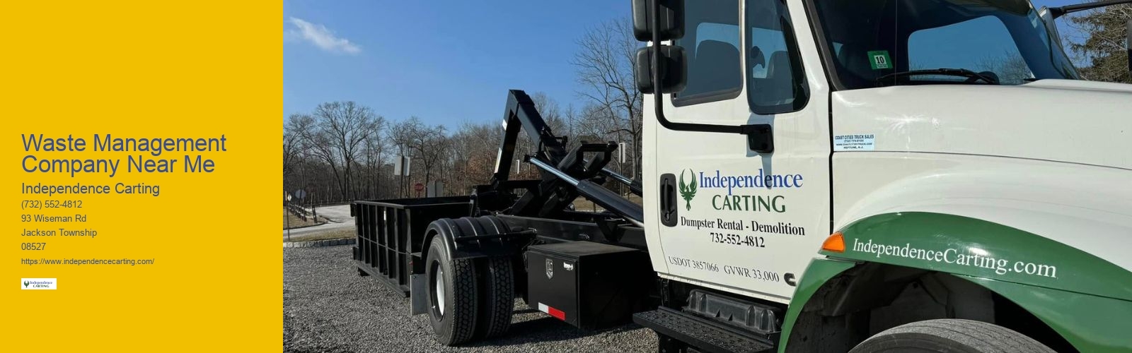 Waste Management Company Near Me