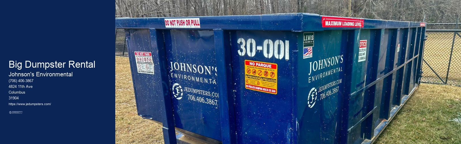 Big Dumpster Rental