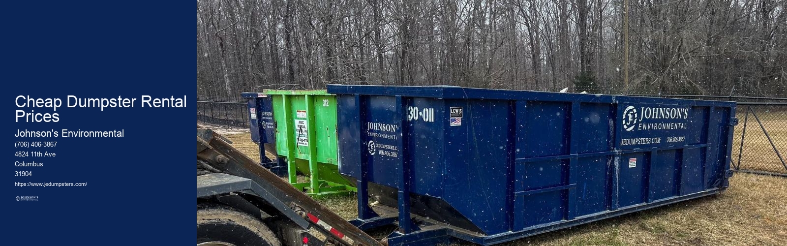 Cheap Dumpster Rental Prices