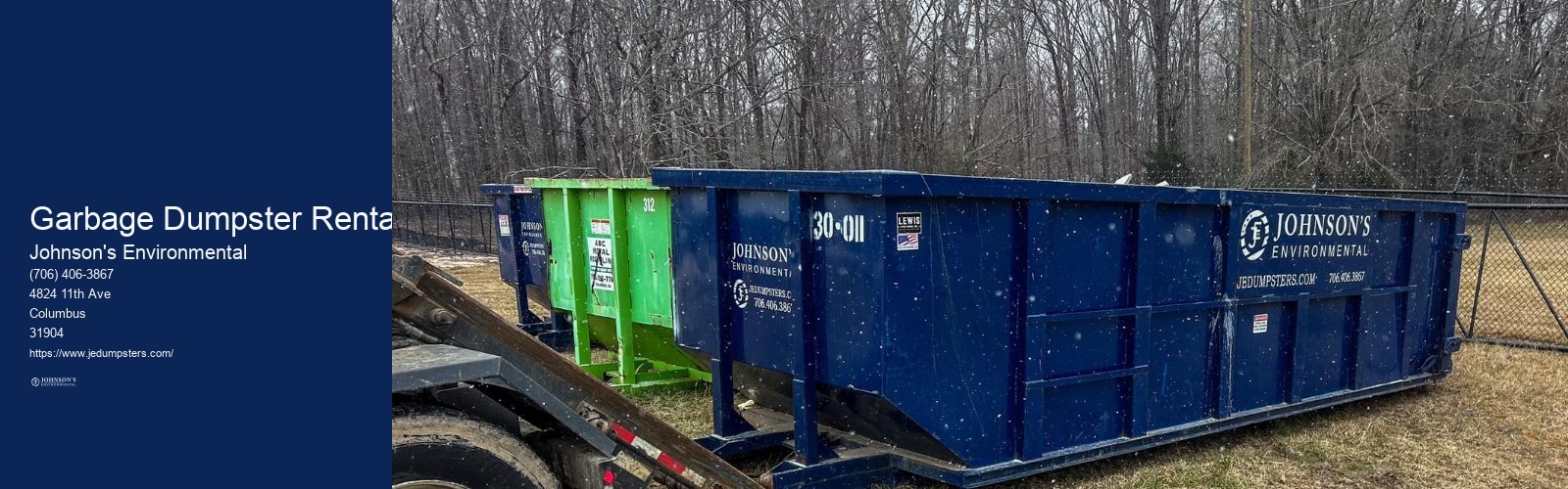 Garbage Dumpster Rental