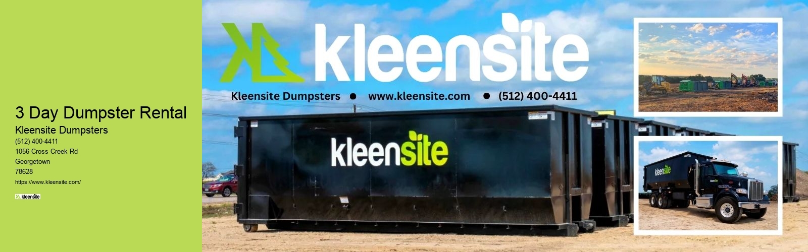 3 Day Dumpster Rental