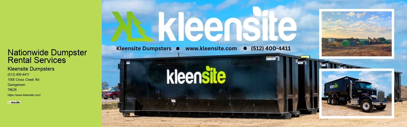 Nationwide Dumpster Rental Services