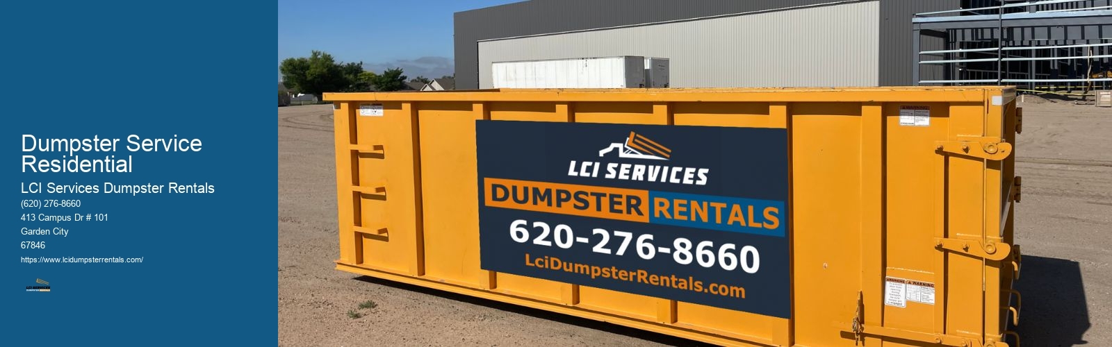 Dumpster Service Residential