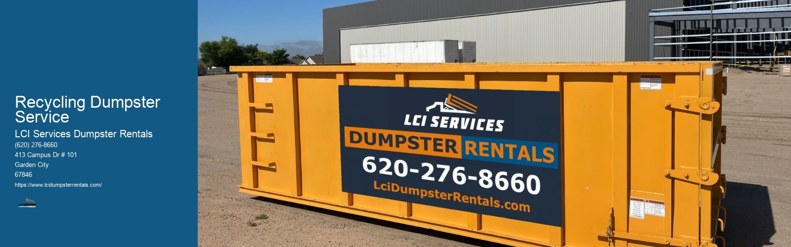 Recycling Dumpster Service