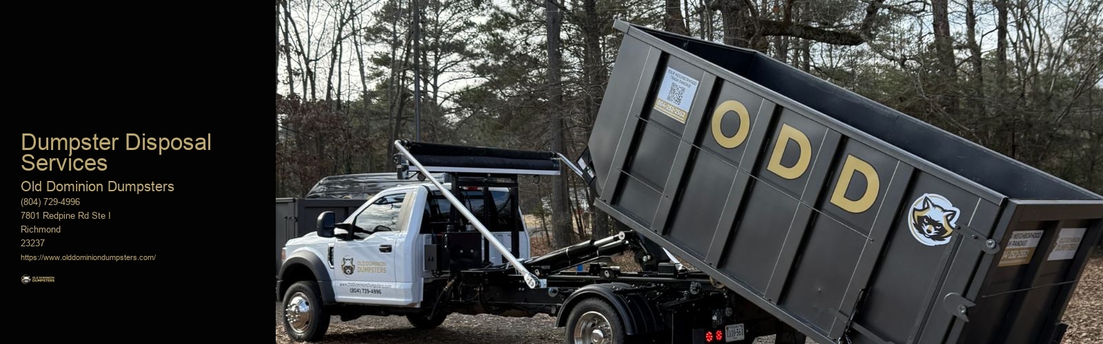 Dumpster Disposal Services