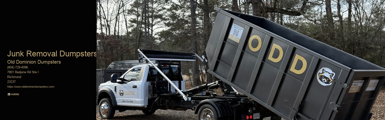 Junk Removal Dumpsters
