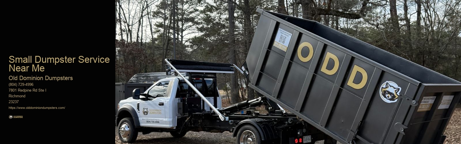 Small Dumpster Service Near Me