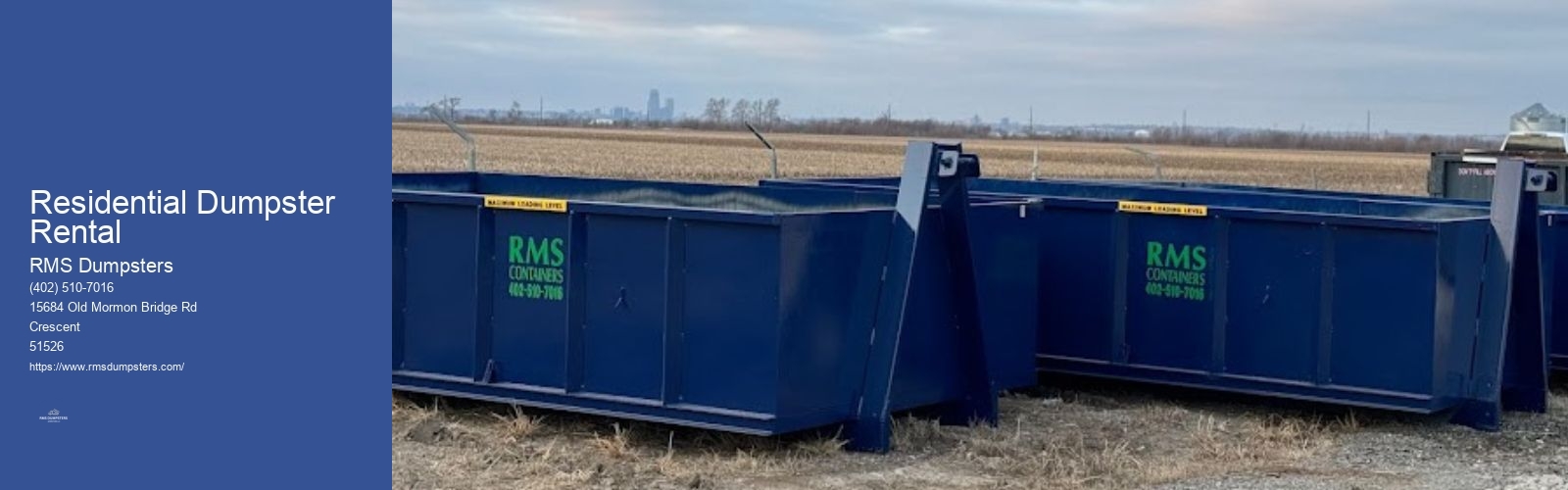 Residential Dumpster Rental