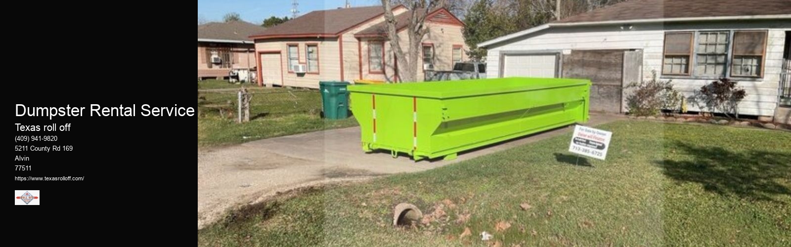 Dumpster Rental Service