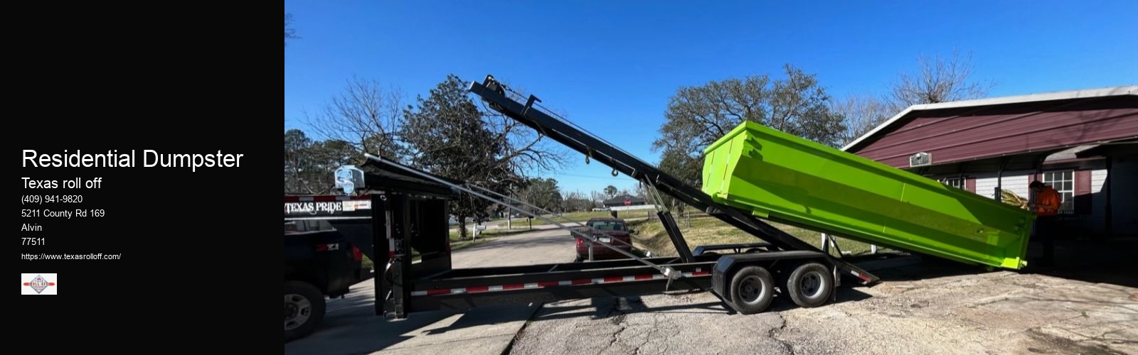 Residential Dumpster