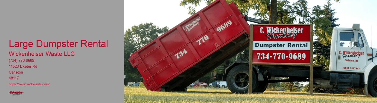 Large Dumpster Rental
