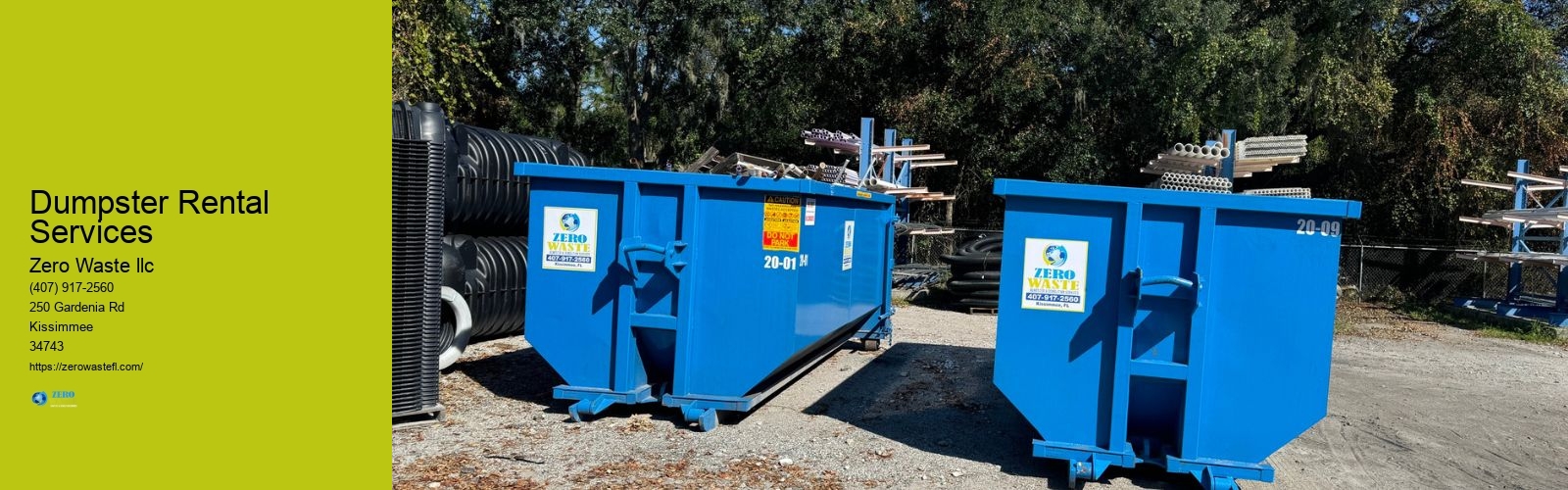 Dumpster Rental Services