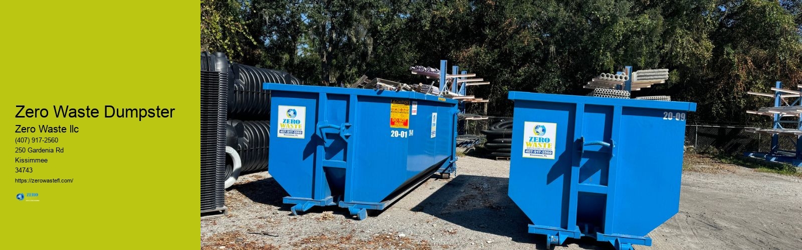 Zero Waste Dumpster
