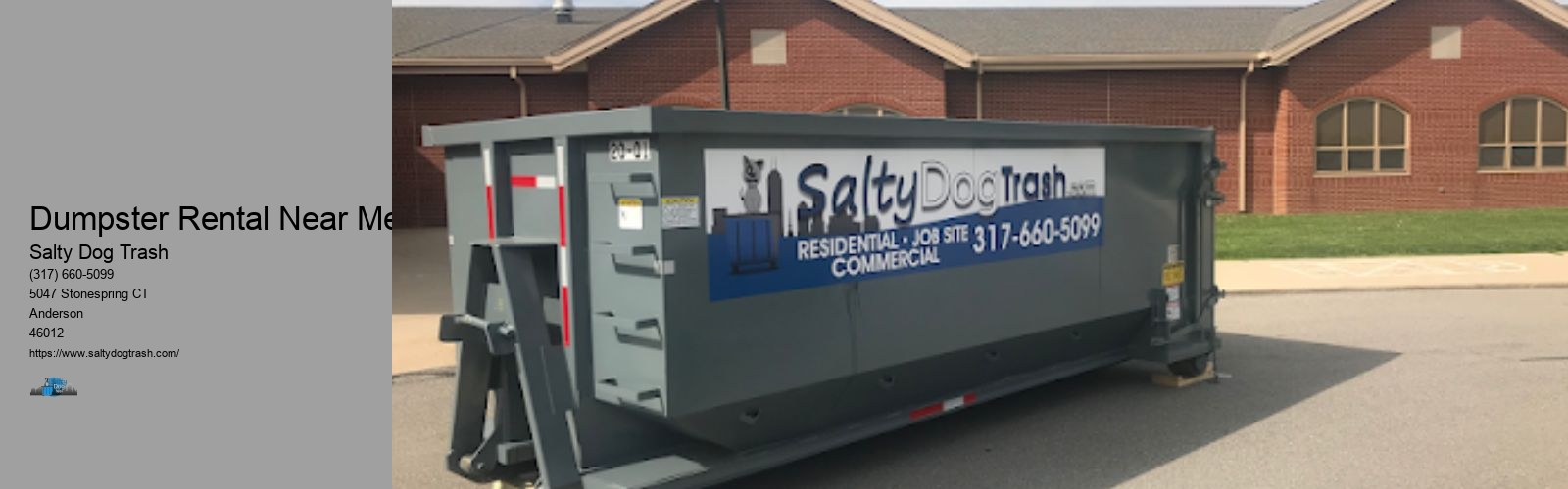 Dumpster Rental Near Me