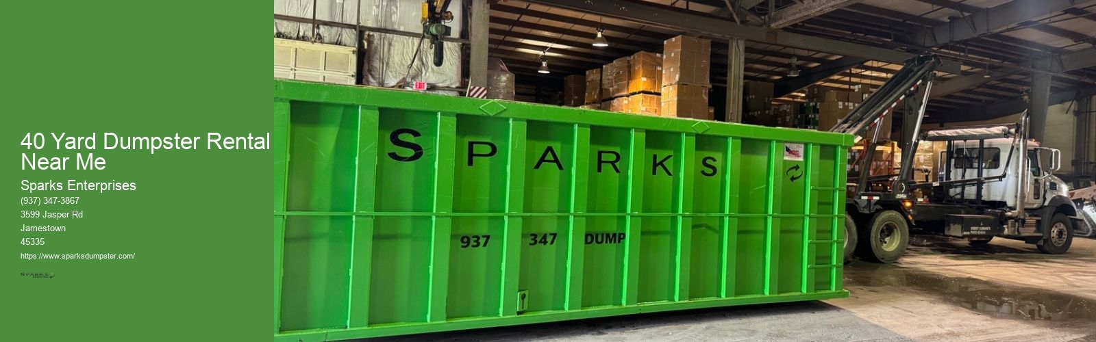 40 Yard Dumpster Rental Near Me