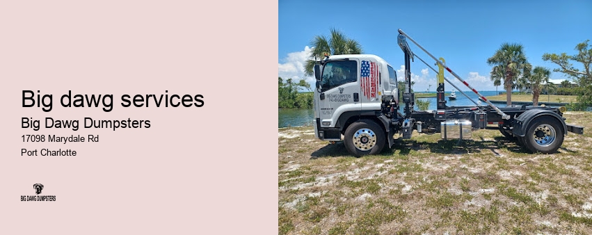 Roll-off dumpster services - Bigdawgfl.com