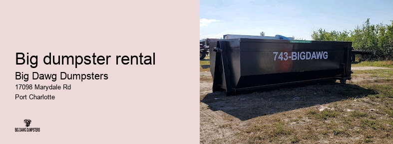 tampa dumpster rental