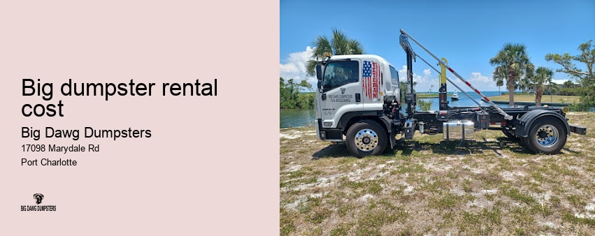 Roll-off dumpster services - Bigdawgfl.com