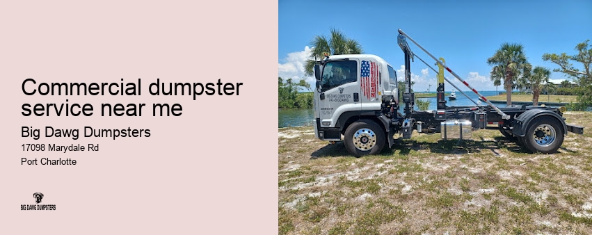 large dumpster rental cost