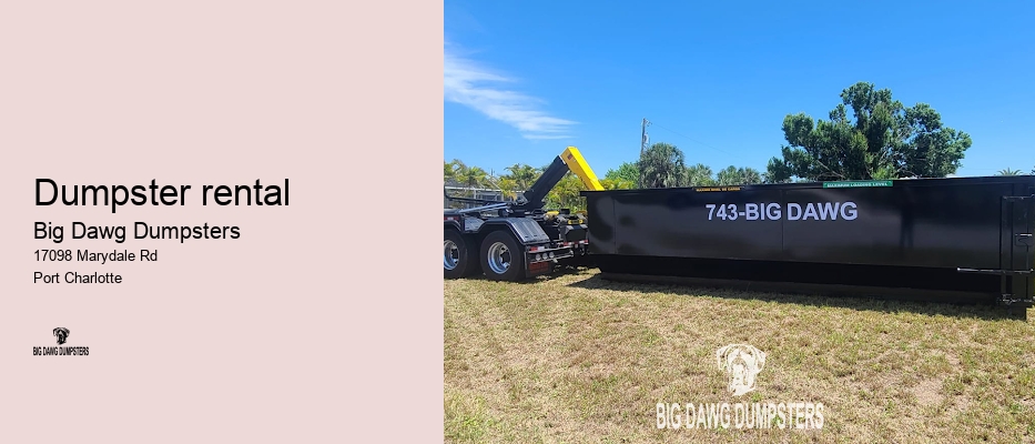 waste management dumpster rental
