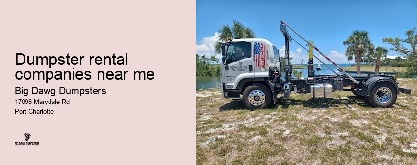 fort worth dumpster rental