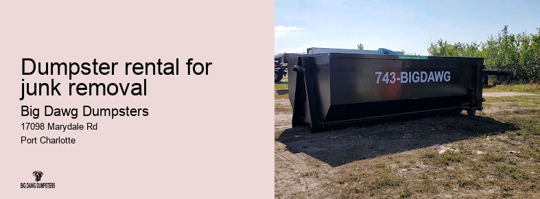 dumpster rental residential