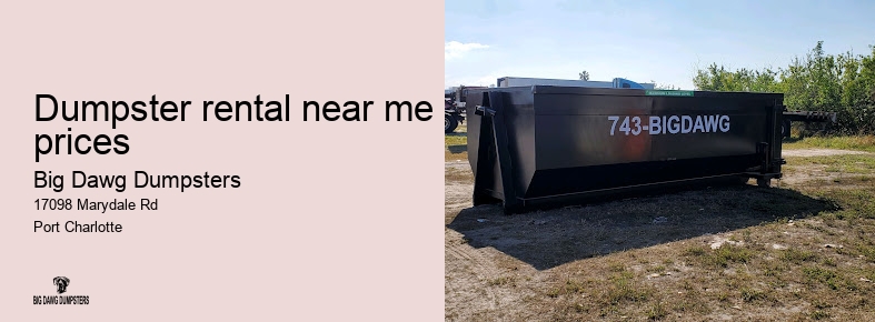 affordable dumpster rental