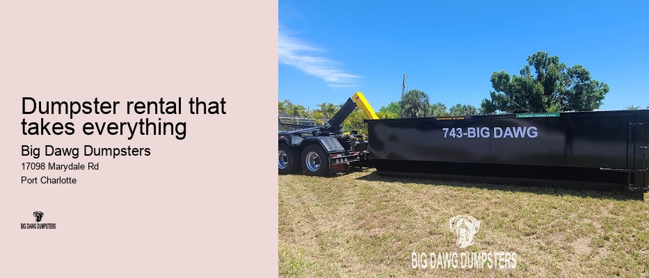 trash container rental