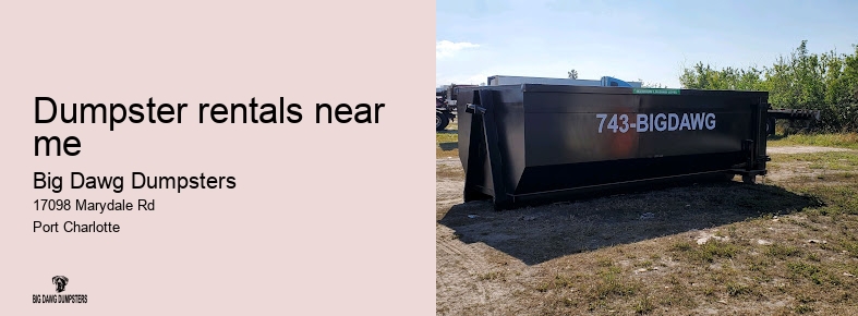 dumpster rental cheap