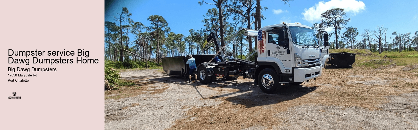 dumpster service Big Dawg Dumpsters Home