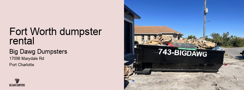 portable dumpster rental