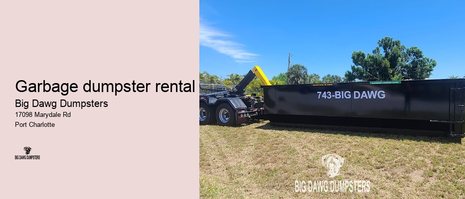 waste management dumpster rental