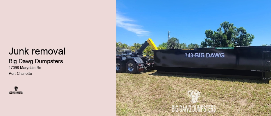 dumpster rental Port Charlotte FL