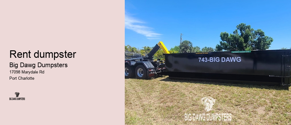 dumpster rental cheap