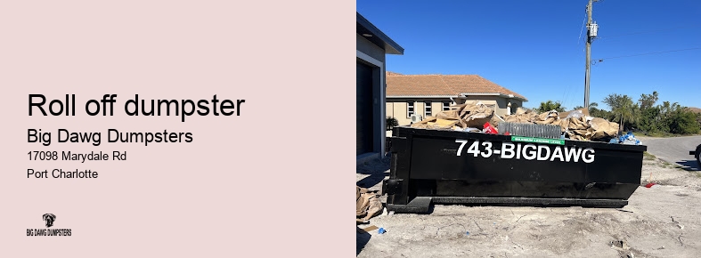 cost of dumpster rental