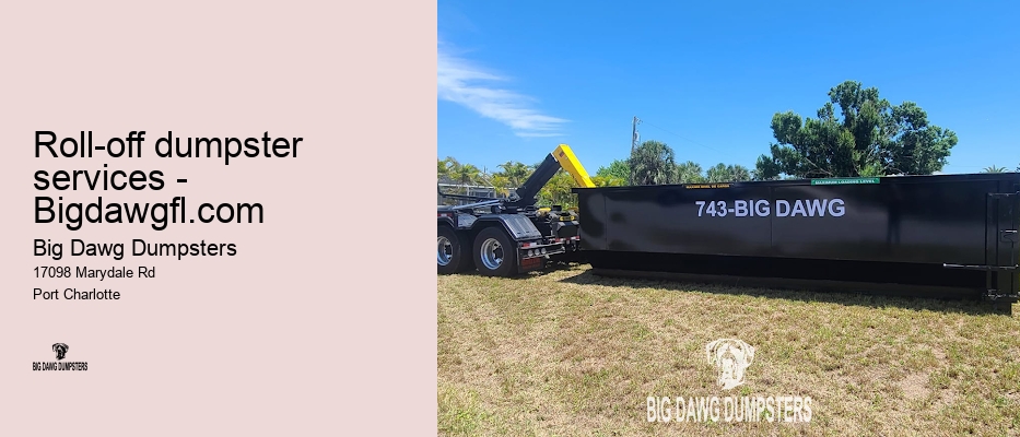 garbage dumpster rental