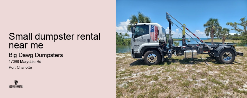 best dumpster rental near me
