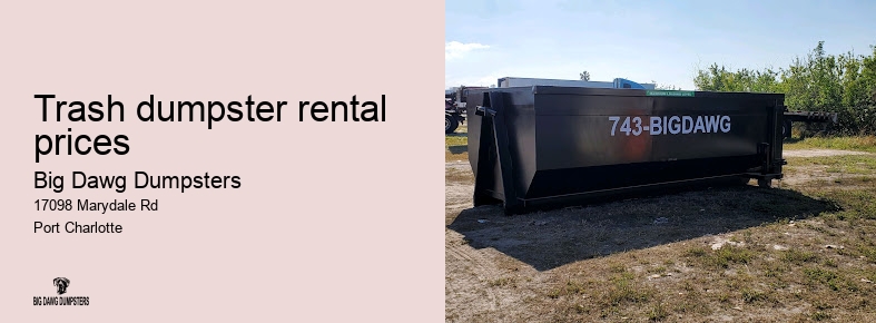 cheap dumpster rental