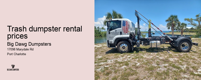 dumpster rental for yard waste