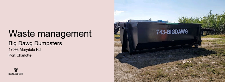 construction dumpster rental