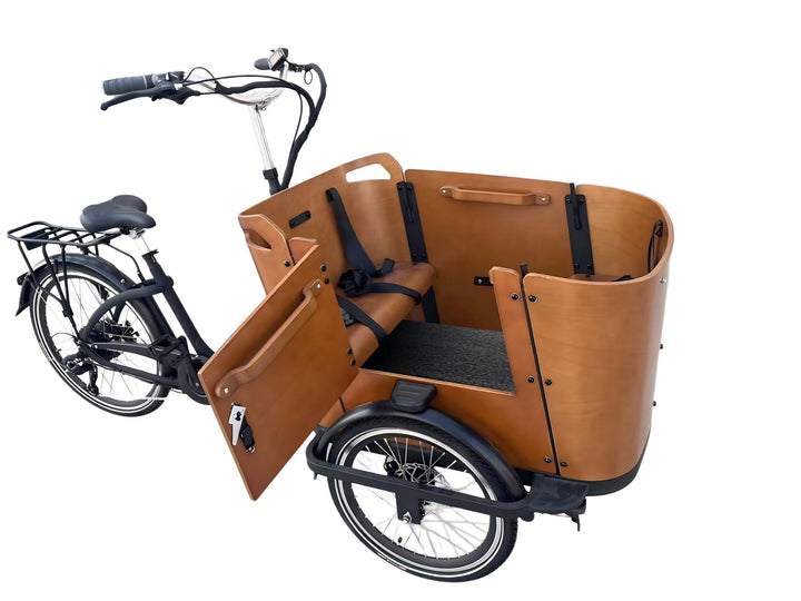 Pedal-Assist Cargo Bikes for Comfortable Rides