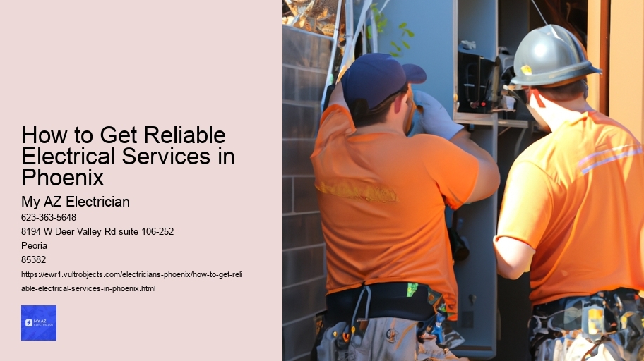 How to Get Reliable Electrical Services in Phoenix